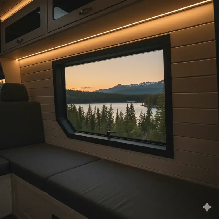 Custom Campervan Windows